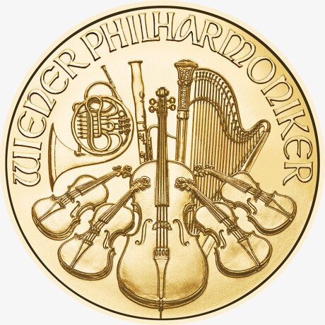 1 Uncja Filharmonicy Wiedeńscy Złota Moneta | 2023