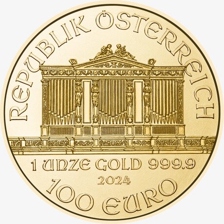 1 oz Filarmónica de Viena | Oro | 2024