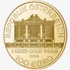 Золотая монета Венская Филармония 1 унция 2024 (Vienna Philharmonic)