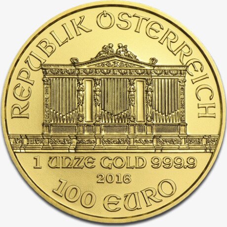 1 Uncja Filharmonicy Wiedeńscy Złota Moneta | Mieszane Roczniki | EUR