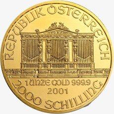 1 oz Filarmónica de Viena | Oro | Años Diversos