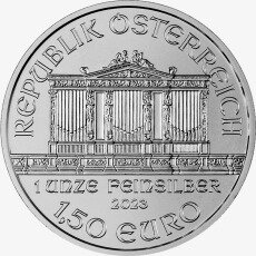 Серебряная монета Венская Филармония 1 унция 2023