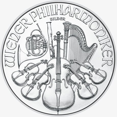 1 oz Wiener Philharmoniker Silbermünze | 2024