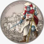 1 oz Warriors Of History - Cavalieri Templari | Argento | 2016