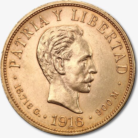 10 Pesos Cubain | Or | 1902-1916