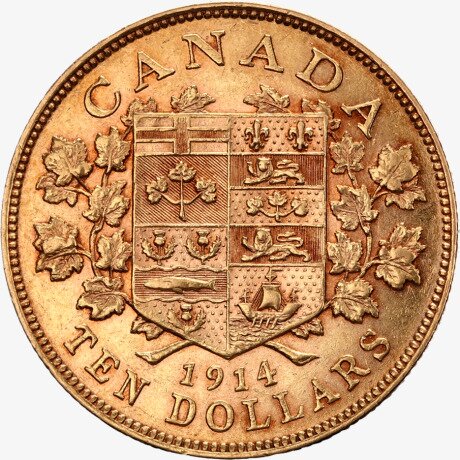 10 Dollar George V Canada | Gold | 1912-1914