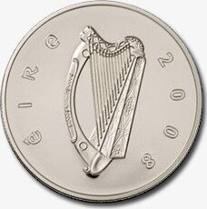 Серебряная монета 10 Евро Скеллиг Майкл Ирландия 2008 (Ireland Skellig Michael)