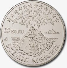 10 Euro Irlanda Skellig Michael | Plata | Proof | 2008