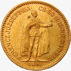 10 Koron Węgierskich Złota Moneta | 1892 - 1915