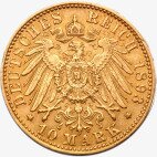 10 Mark | Free Hanseatic City of Hamburg | Gold | 1873-1913