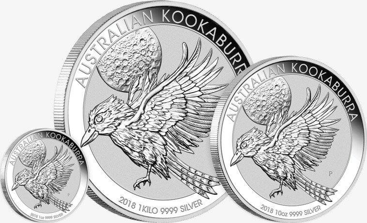 Серебряная монета Кукабарра 10 унций 2018 (Silver Kookaburra)