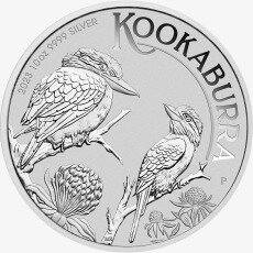 Серебряная монета Кукабарра 10 унций | 2023(Silver Kookaburra)