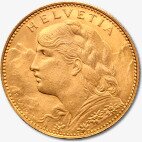 10 Swiss Francs Half Vreneli | Gold | 1911-1922