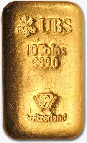 10 Tolas Gold Bar | UBS