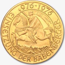 Золотая монета 1000 Австрийских