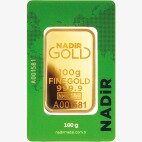 100g Gold Bar | Nadir Gold | Minted