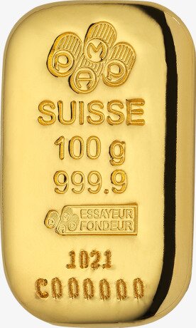 100g Goldbarren | PAMP Suisse