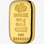 100g Lingote de Oro | PAMP Suisse