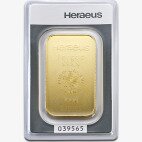 100g Goldbarren | Heraeus | geprägt