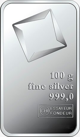 100g Silver Bar | Valcambi