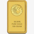 100 gr Lingotto d'oro Perth Mint con certificato