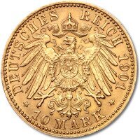 Monete d'oro Impero tedesco