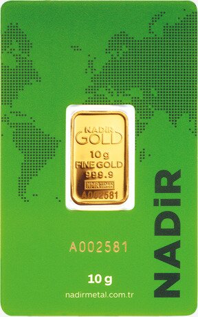 10g Lingot d'Or | Nadir Gold