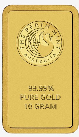 10g Goldbarren | Perth Mint | mit Zertifikat