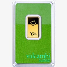 Золотой слиток 10г Valcambi | Green Gold