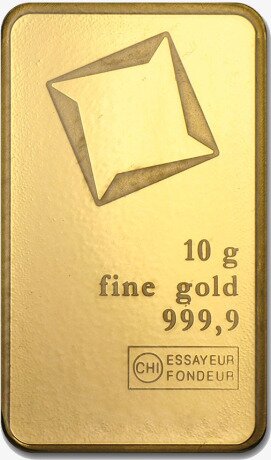 10 gr Lingotto d'oro | Valcambi