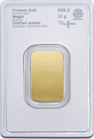 10 gr Lingotto d'oro | Heraeus