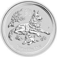 Lunar II Silbermünzen