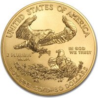 Золотая монета Американский Орел (American Eagle)
