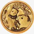 1g China Panda Gold Coin (2021)