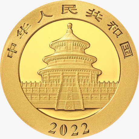 1g Panda China | Oro | 2022