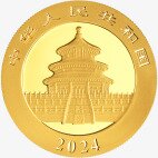 Золотая монета Китайская Панда 1 г 2024 (China Panda)