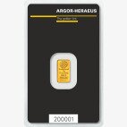 1g Lingote de Oro | Argor-Heraeus | Kinebar