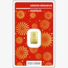 1g Lingote de Oro | Argor-Heraeus | Año del Dragón | 2024
