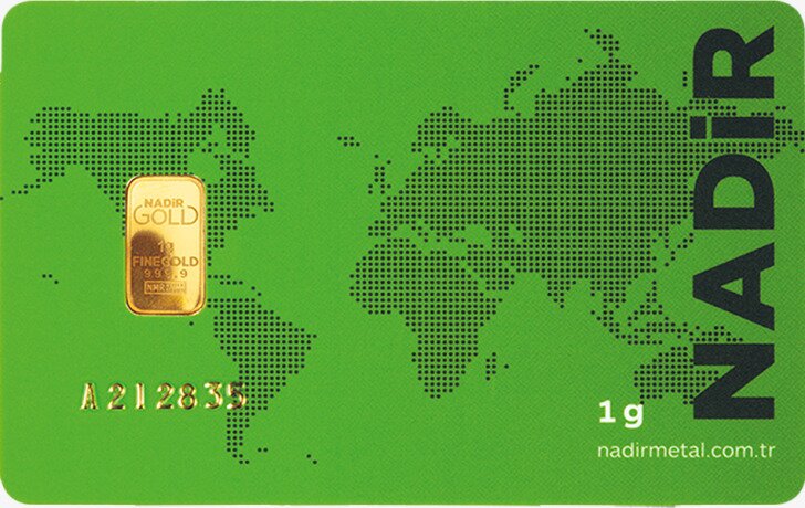 1g Gold Bar | Nadir Gold