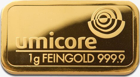 1g Gold Bar | Umicore
