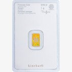 1 gr Lingotto d'Oro | Kinebar® | Heraeus