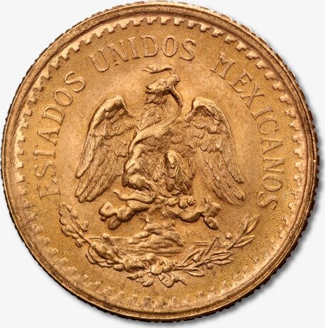 2.5 Mexican Pesos Hidalgo | Gold | 1918-1948