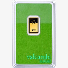 2.5g Gold Bar | Valcambi | Green Gold