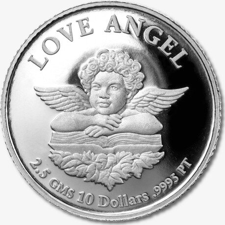 2.5g Love Angel | Platino | años diversos