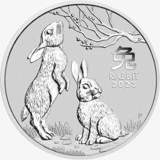 2 oz Lunar III Rabbit | Silver | 2023