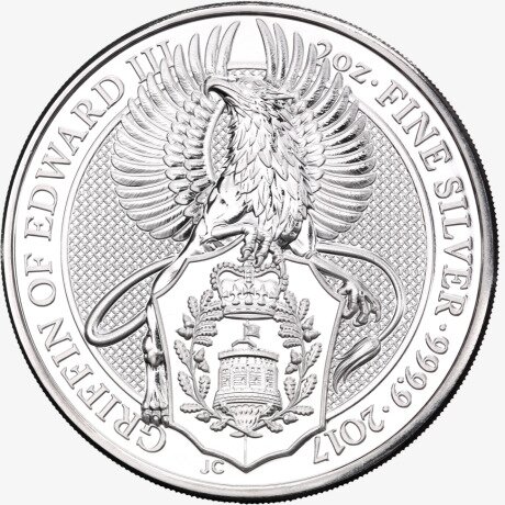 2 oz Queen's Beasts Griffin | Silver | 2017