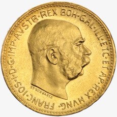 20 Koron Austriackich Franciszek Józef I Złota Moneta | Nowe bicie