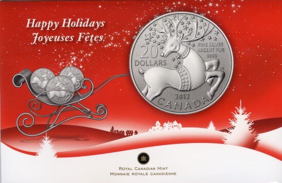 20 Dólar Magical Reindeer | Plata | 2012