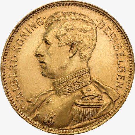 20 Franc Albert I Belgium | Gold | 1909-1934