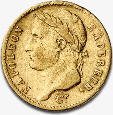 20 French Francs Napoleon Bonaparte | Gold | 1809-1814
